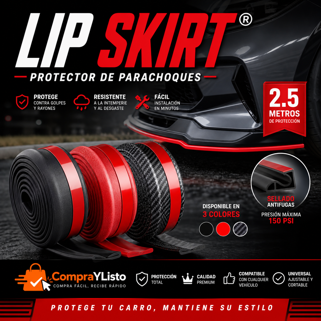 Lip Skirt® | Protector Parachoques