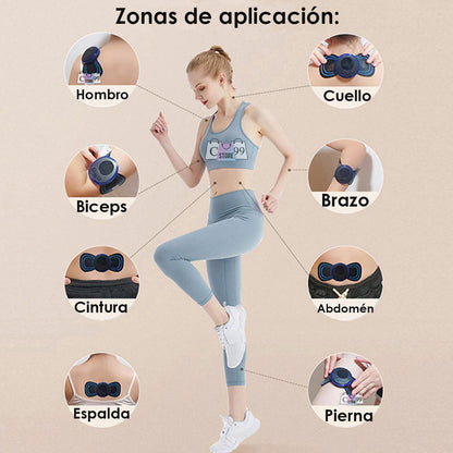 CerviFlex™ | MINI MASAJEADOR CERVICAL ELÉCTRICO RECARGABLE USB + CONTROL EXTRA