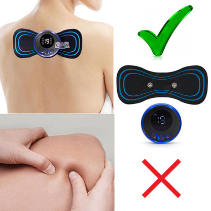 CerviFlex™ | MINI MASAJEADOR CERVICAL ELÉCTRICO RECARGABLE USB + CONTROL EXTRA